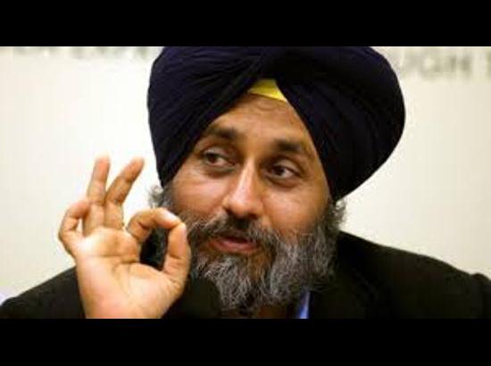 SYL Dispute: Sukhbir asks Amarinder not to agree to any settlement with Haryana 