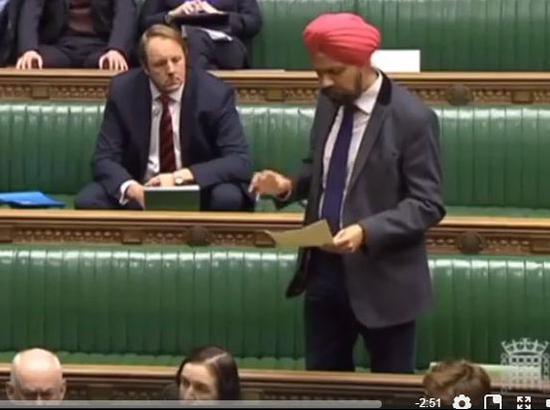 MP Dhesi reiterates demand to set up Sikh War Memorial as UK Parliament debates over role of War Heroes  ( Watch Video )