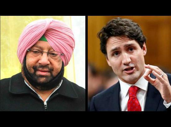 Capt Amarinder directs Sidhu to join Puri in receiving Trudeau ahead of his scheduled meeting with Canadian PM