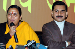 Corrupt Congress will be wiped-off from country\'s facade : Uma Bharti 