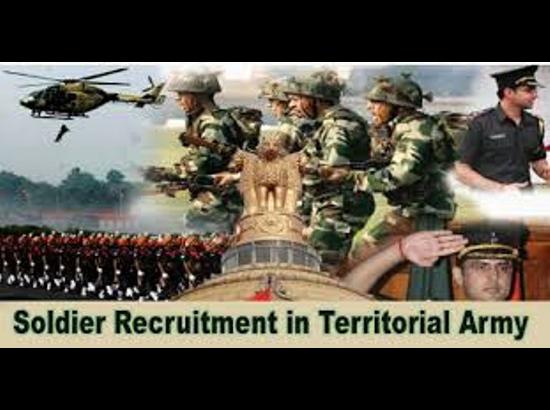 Recruitment Rally for the Territorial Army from five states