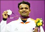 Vijay Kumar wins India a silver medal in 25m rapid pistol shooting 