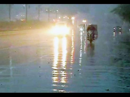 Heavy rainfall warning for Punjab in next 48-72 hours