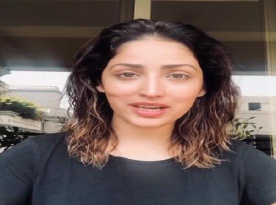 Yami Gautam urges people to stay home to prevent spread of COVID-19