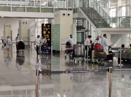 Flight carrying 167 Indians from UAE lands in Chandigarh