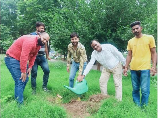 Finance Department employees planted fructiferous & floriferous saplings, vow to plant and protect more

