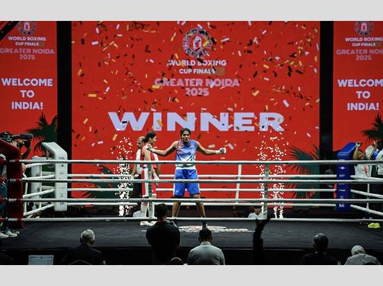 Celebratory atmosphere at C.G.C University as brand ambassador Nupur wins World Championship