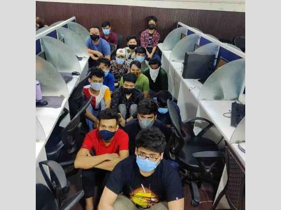Fake International Call Centre busted, 65 arrested