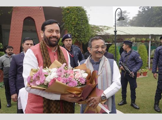 Haryana CM's Political Secretary Tarun Bhandari Assumes Office