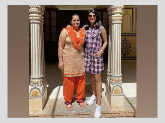 I miss you mom! No matter the distance I know you are always there with me: Priya Punia