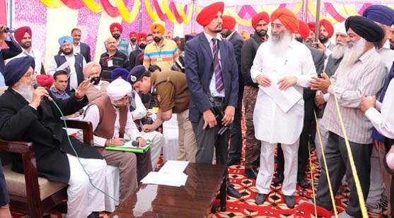 Badal calls upon people to thwart any attempt aimed at disturbing peace of state
