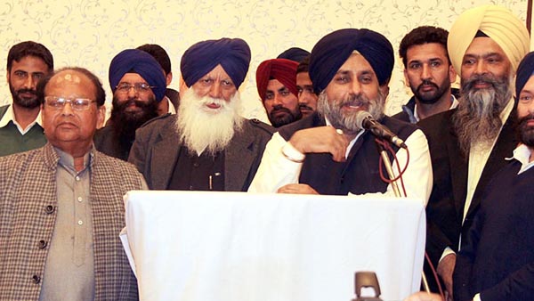 Amrinder never thought of visiting Moga during his tenure : Sukhbir