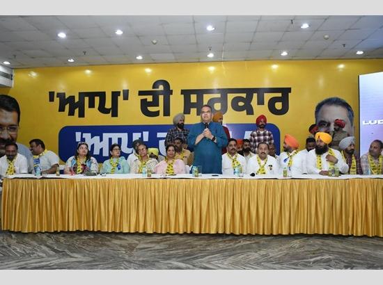 It's your election, not mine: MP Sanjeev Arora to AAP volunteers