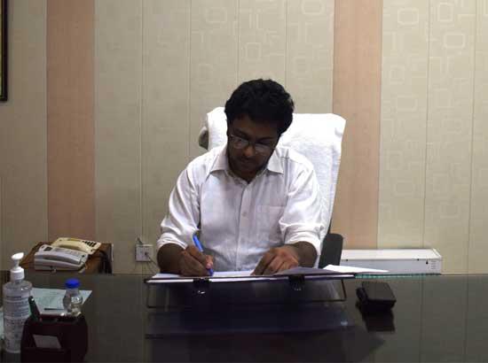 Abhijit Kaplish joins as ADC Fazilka

