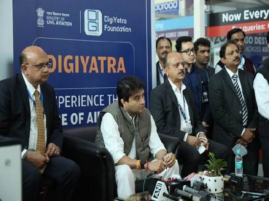 Minister for Civil Aviation Scindia launches Digi Yatra for Delhi, Varanasi and Bengaluru airports