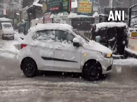 Himachal Pradesh: Tourists flock to Shimla as snowfall continues