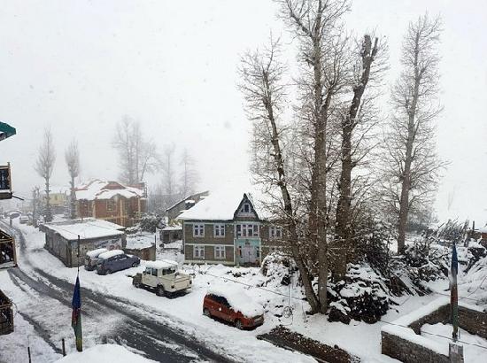 Snowfall in Himachal Pradesh disrupts public utility systems