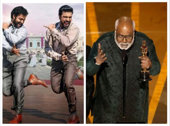 India's moment at the Oscars: RRR's 'Naatu Naatu' wins Best Original Song award