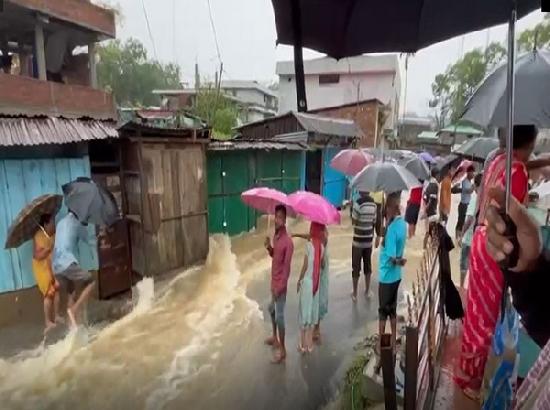 Assam: Heavy rainfall in Dima Hasao causes flooding and landslides (Watch Video also)