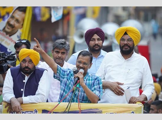 Your vote will save the country and the constitution: Arvind Kejriwal in Amritsar