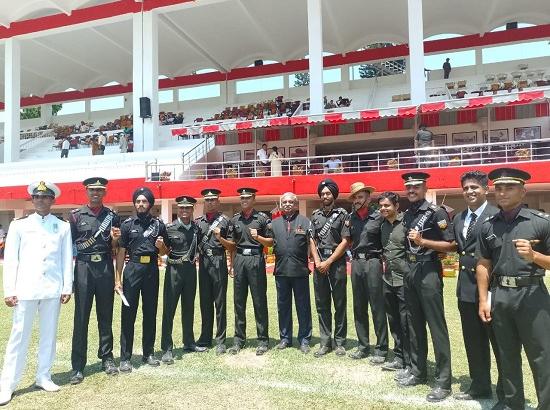 10 cadets from Maharaja Ranjit Singh AFPI commissioned into Indian Army 