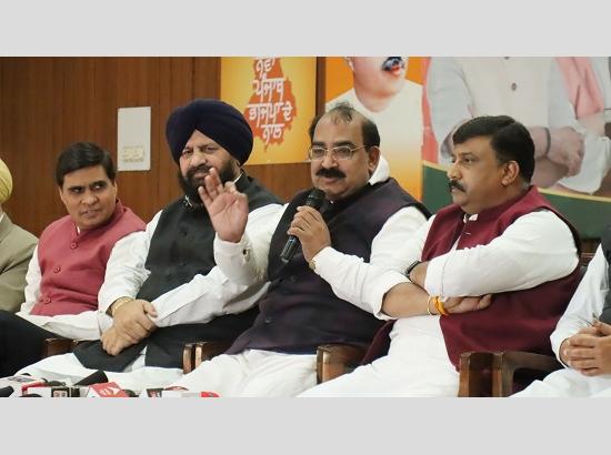 Ready with commitment roadmap to pull Punjab out of economic duress: BJP State President