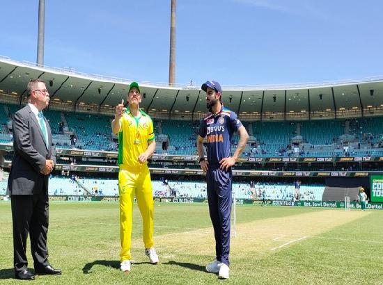 Australia win toss, opt to bat first against India in 2nd ODI