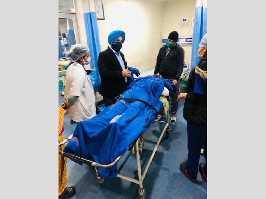  BLO met with accident in Gurdaspur; CEO Punjab & two DCs ensures prompt medical help