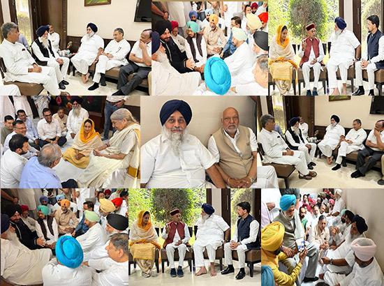 Prominent personalities including Union Ministers, Religious Personalities, Editors and Lawyers condoles demise of Parkash Singh Badal 