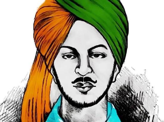 Bhagat Singh Sketch Wall Art PosterGully Specials Buy HighQuality Posters  and Framed Posters Online  All in One Place