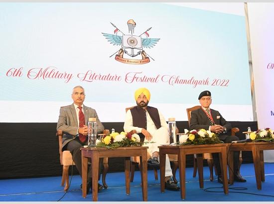 Bhagwant Mann announces to expand ambit of Military Literature Festival to District & University level 