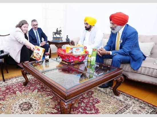 CM Mann advocates strong ties between Punjab & Canadian province of Saskatchewan