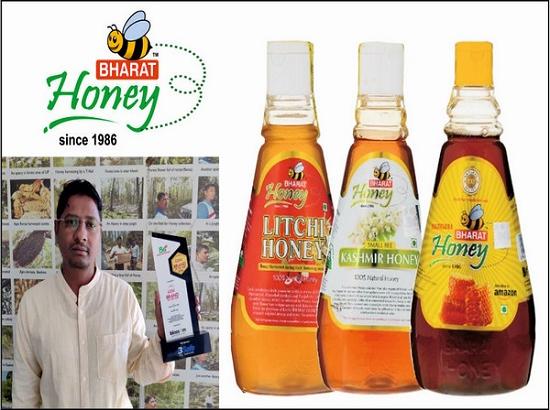 Bharat Honey bags prestigious Business Icon of India' Award 2021 from Blossom Media