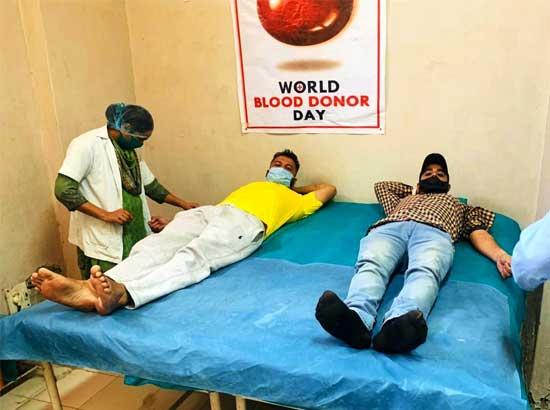 Gurdarshan Singh Nabha foundation donates Blood to Civil hospital
