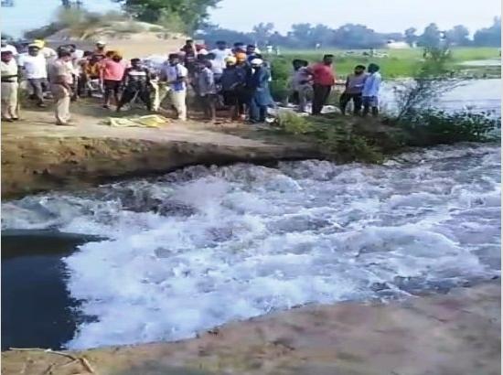 Breaking: Breach in Gang Canal in Ferozepur, war-footing work on to plug 
