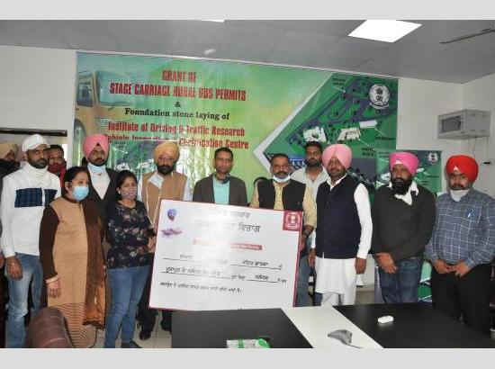 MLA and DC kick-start distribution of 190 mini bus permits to unemployed youths in Jalandhar