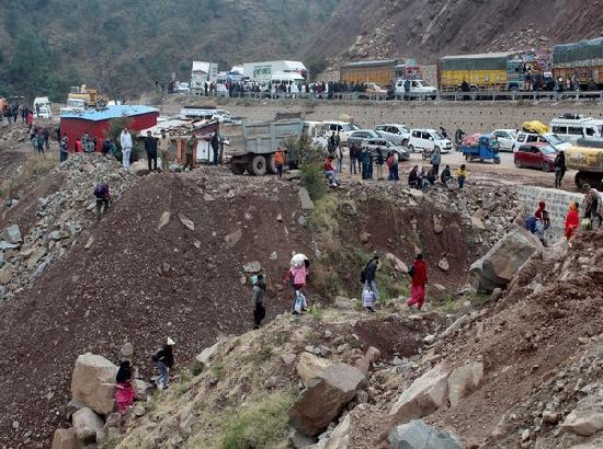 Bridge collapses after landslide in Himachal Pradesh's Chamba, traffic halted