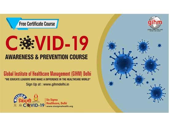 Six Sigma Healthcare launches India First Free Online Course on COVID-19 
