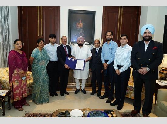 Punjab CM hands over 17-acre land allotment letter to JK Group to set up unit in Ludhiana Cycle Valley