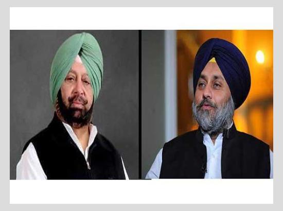 Your threats won't deter me from protecting Punjab's & India's integrity : Capt. Amarinder to Sukhbir 