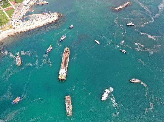 Two cargo ships collide in Turkey's Marmara Sea