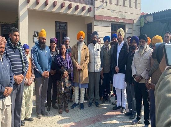 Tractor parade violence: Chandumajra meets family of arrested youth, ensures legal aid