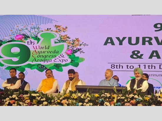 Chetan Jauramajra attends World Ayurvedic Congress