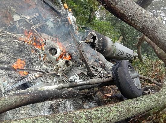 CDS Rawat's chopper crashed minutes before reaching destination
