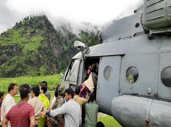 JK cloudburst: IAF rescues 74 personnel from Kishtwar