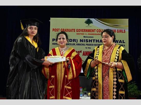 Over 1000 graduates/undergraduates conferred with degrees in Govt College for Girls' convocation