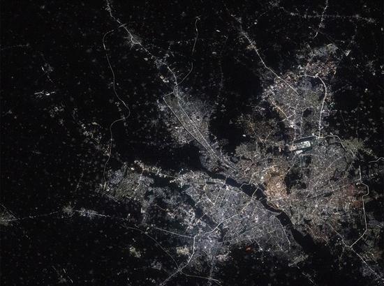 This Indian city glows as brightly as Tokyo, Singapore in ISS night images
