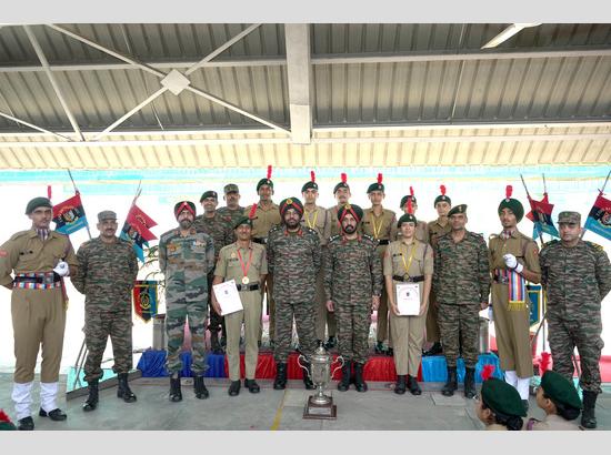 NCC inter group sports shooting championship concludes 