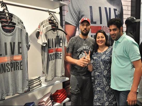 yuvraj singh t shirt brand
