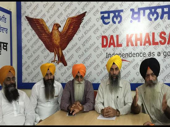 Dal Khalsa  and AISSF join hands,  to work in coordination for independence of Punjab